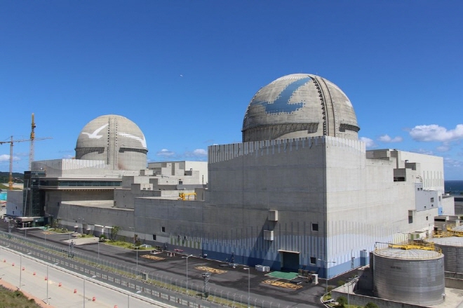 The Shin-Kori 4 reactor in Ulsan, some 400 kilometers southeast of Seoul. (image: Korea Hydro & Nuclear Power)