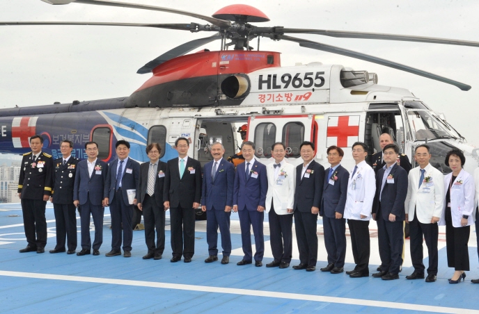 Medical Helicopters Established Part of Emergency Transport Service