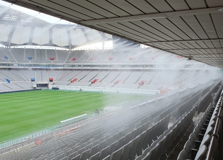 Cooling Fog Systems Coming to Sports Stadiums Nationwide