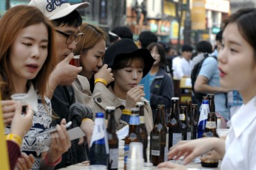 Books, Booze on Tap at Sinchon Beer Festival