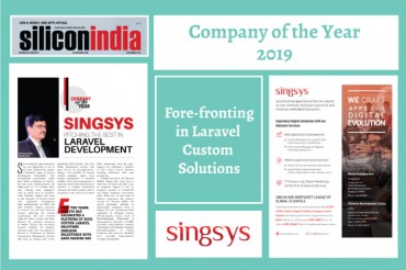 Singsys Acclaimed with the ‘Company of the Year, 2019′ Recognition by SiliconIndia