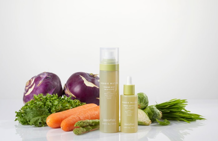 Vegan beauty refers to products that exclude harmful ingredients from raw materials and manufacturing processes, and use natural materials instead of animal products in consideration of the environment and skin. (image: Innisfree)