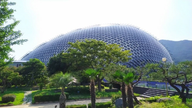 Crowds Flock to Geoje Jungle Dome Despite Coronavirus Outbreak