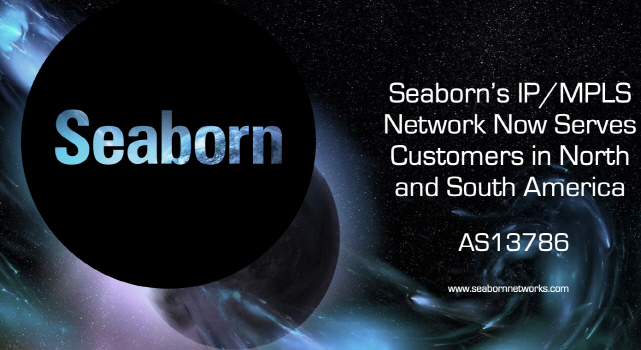 Seaborn Networks’ IP Network is Now Fully Operational