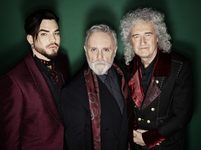 Members of British rock band Queen. (image: Hyundai Card Co.)