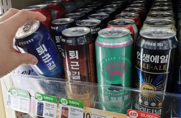 S. Korean Beer Makers Clash in Japan’s Absence
