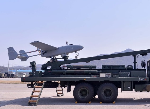 Night Intruder-300, the country's first homegrown unmanned aerial vehicle. (Yonhap)