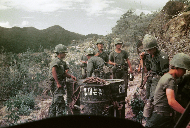 During the Vietnam War, South Korea sent some 320,000 troops to battle zones. Of them, more than 5,000 were killed in action. (image: Public Domain)