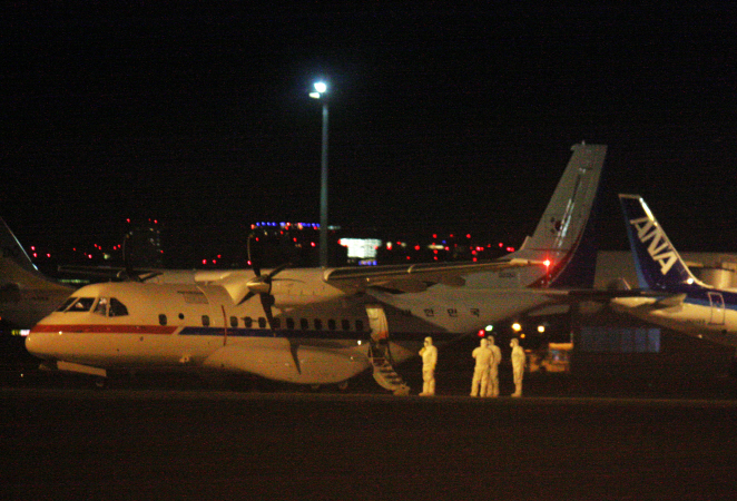 S. Korean Presidential Plane Arrives Back from Japan with 7 Evacuees Aboard