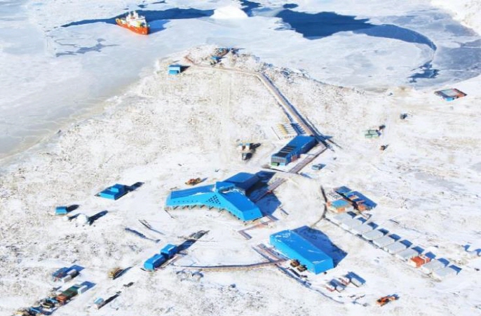 The Jang Bogo Antarctic Research Station in Antarctica. (image: Ministry of Oceans and Fisheries)