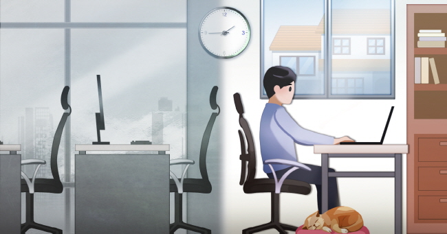 Currently, small and medium-sized enterprises introducing flexible work arrangements, such as flextime and working from home, are eligible to claim an annual subsidy of up to 5.2 million won (US$4,300) per worker. (Yonhap)