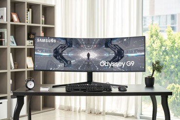 Samsung Releases New Curved Gaming Monitor Odyssey G9