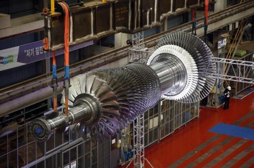 Doosan Heavy Teams Up with Local Firms for Hydrogen Gas Turbine
