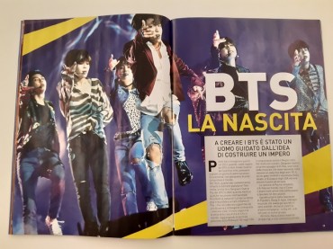 Bimonthly Magazine on K-pop Band BTS Launched in Italy