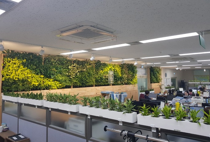 Seoul City Builds Green Healing Offices in Public Facilities