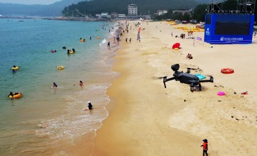 Drones to Track Beachgoers’ Temperatures in Gangneung