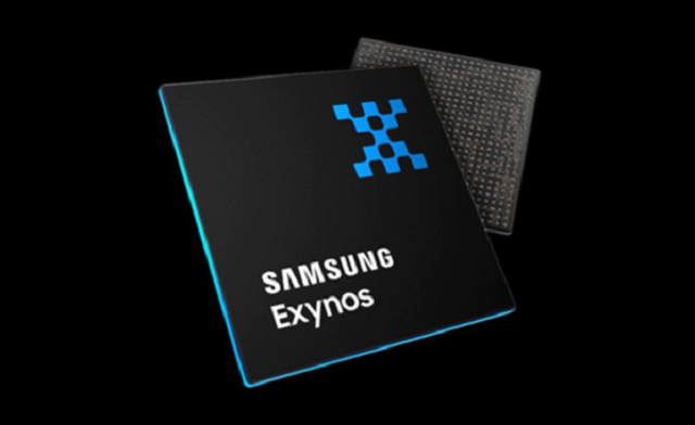 This photo provided by Samsung Electronics Co. shows the company's mobile application processor brand, the Exynos.