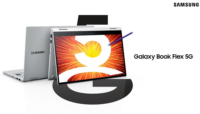 Samsung Unveils 5G-supporting Flexible Laptop