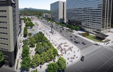 Seoul City Begins Renovation of Landmark Gwanghwamun Square