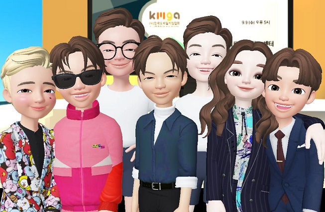 Korea Mobile Game Association Holds Online Meeting Using Avatars