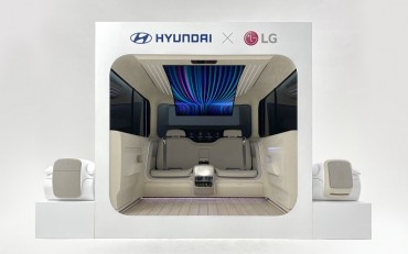 Hyundai Motor Partners LG to Unveil Interior Concept for Future Vehicles