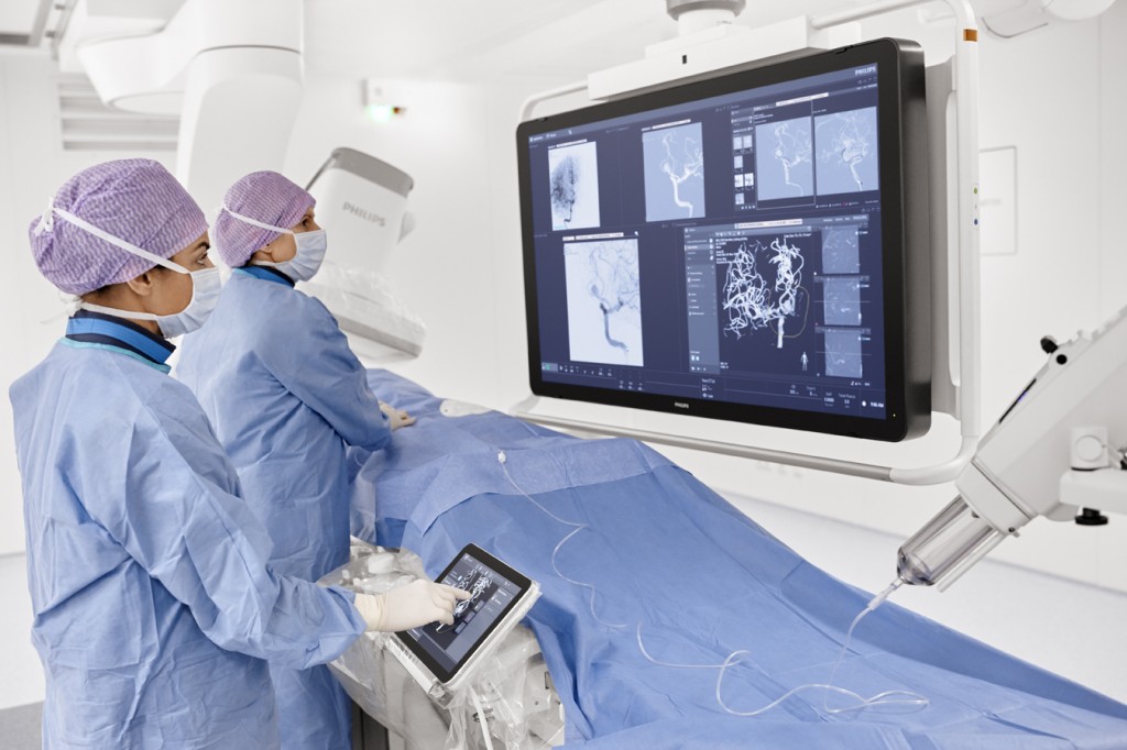 Azurion image-guided therapy (Image courtesy of Philips)