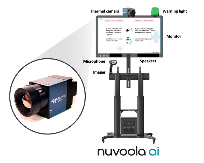 Teledyne DALSA’s Thermal Imaging Camera Plays Pivotal Role in Nuvoola’s AI-powered Elevated Skin Temperature Screening Solution