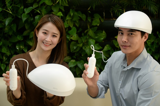 LG Electronics to Launch Hair Growth Helmet This Month