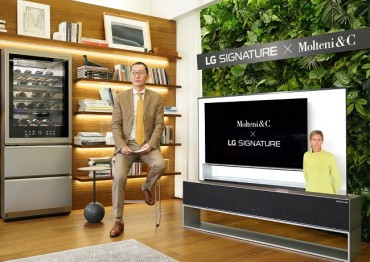 LG Electronics Signs Partnership with Italian Luxury Furniture Brand Molteni&C
