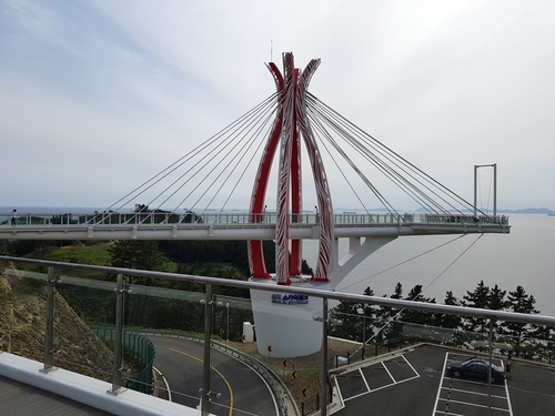 Namhae County’s New Observatory Offers Thrilling Views of Coastal Cliffs