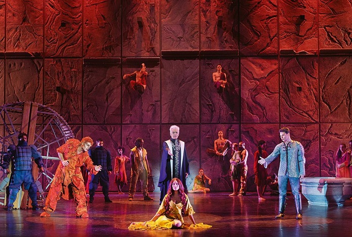 A scene from musical "Notre Dame de Paris" provided by Mast Entertainment