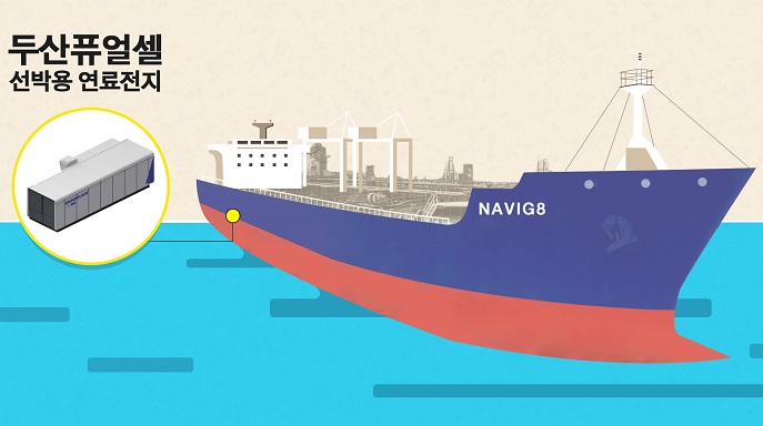 Doosan Unit to Develop Fuel Cells for Ships with Navig8