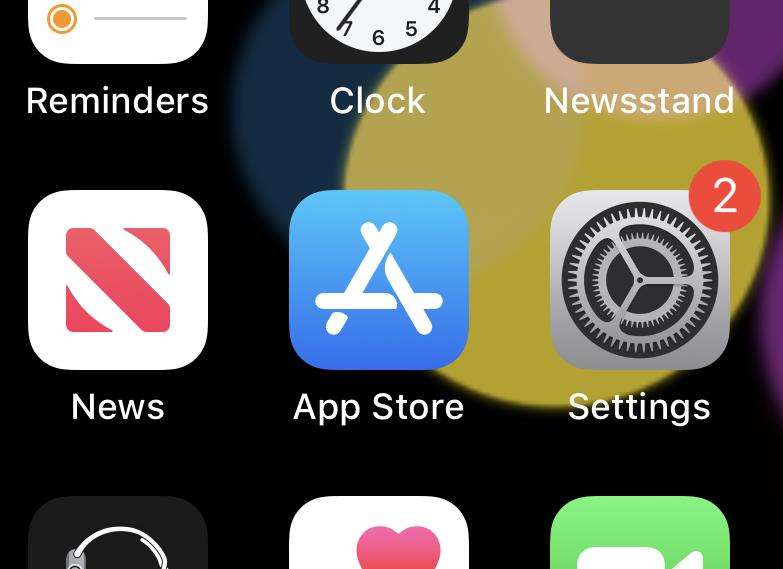 This image shows the App Store icon (C) on an Apple iPhone. (Yonhap)