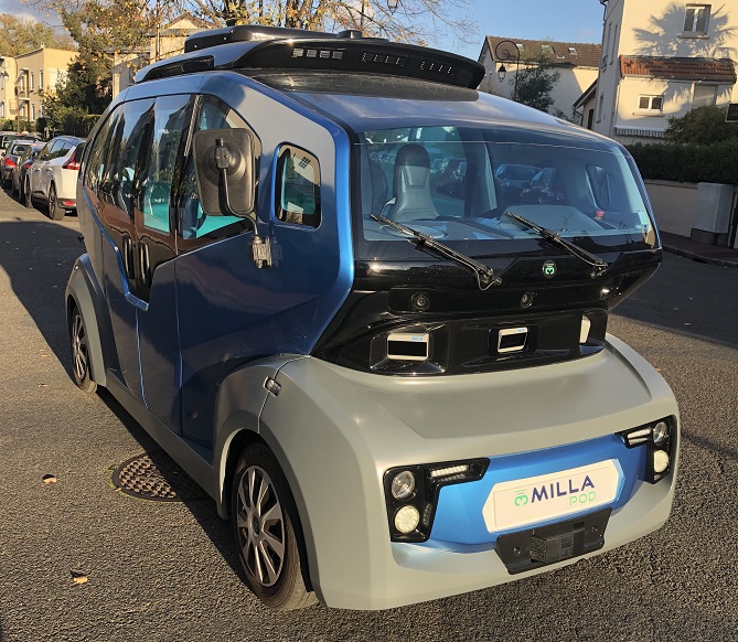 The MILLA Group Selects the Leddar Pixell from LeddarTech for the MILLA POD Autonomous Shuttle