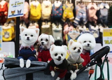 S. Koreans Spend 150,000 Won Each Month on Their Dogs