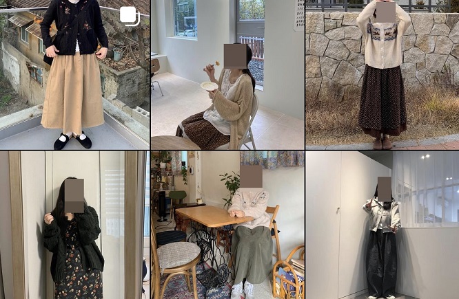 There are also more than 2,800 posts about ‘grandma looks’ on Instagram. (Yonhap)