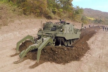 Mine-Clearing Tanks Make Debut on Front Lines