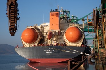 POSCO’s LNG-powered Bulk Carrier Successfully Completes Maiden Voyage