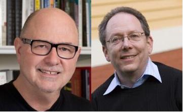 These photos captured from Harvard University's website show Prof. Carter Eckert (L) and Prof. Andrew Gordon. (Yonhap)