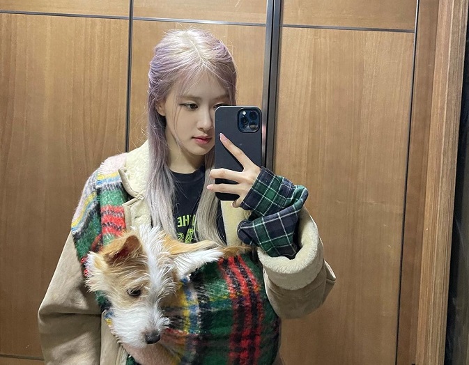 BLACKPINK's Rose adopts an abandoned pup as he begins a new life as an  Instagram star : r/kpop