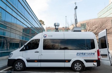 State Weather Agency Introduces Mobile Observation Vehicle for Disaster Areas