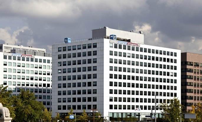 This file photo provided by Hyundai Capital Services Inc. shows its headquarters building in Yeouido, western Seoul.