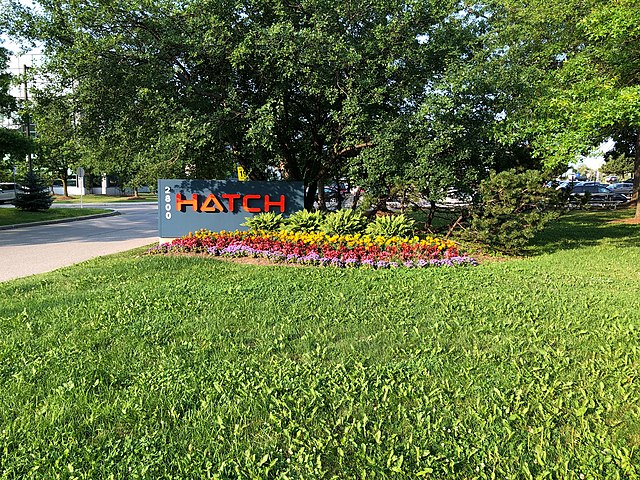 Main entrance to the property of Hatch Ltd's corporate office in Mississauga. (image: Public Domain)