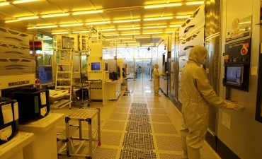 S. Korea Creates 12-inch Chip Wafer Test Bed