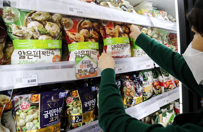 Exports of Korean-made Frozen Dumplings on Steep Rise