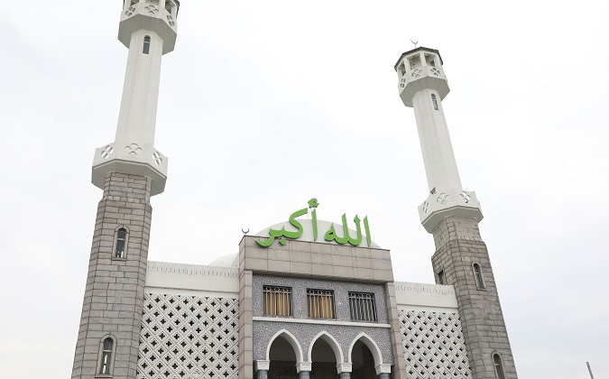 This undated file photo shows a mosque in the central Seoul ward of Yongsan. (Yonhap)