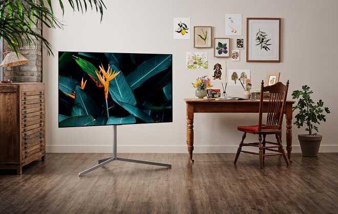 This photo provided by LG Electronics Inc. on March 28, 2021, shows the company's OLED evo TV.