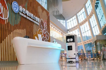 SK Telecom Launches 5G-based Disinfection Robot