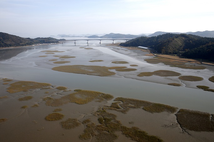 tidal flats