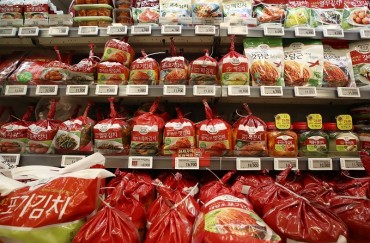 S. Korea’s Kimchi Exports Hit New High in 2021